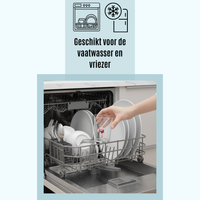 Drinkglazen - Handgeblazen - Kerst Design - 5 stuks - 300ML 5
