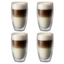 Handgeblazen Dubbelwandige Glazen - 450ML - 4 Stuks